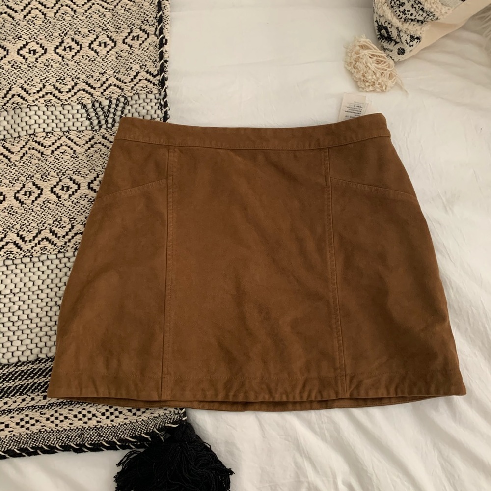 Abercrombie & Fitch Suede Skirt